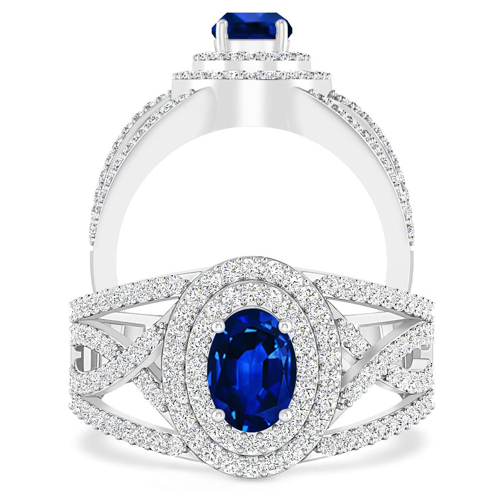 White Gold - Sapphire