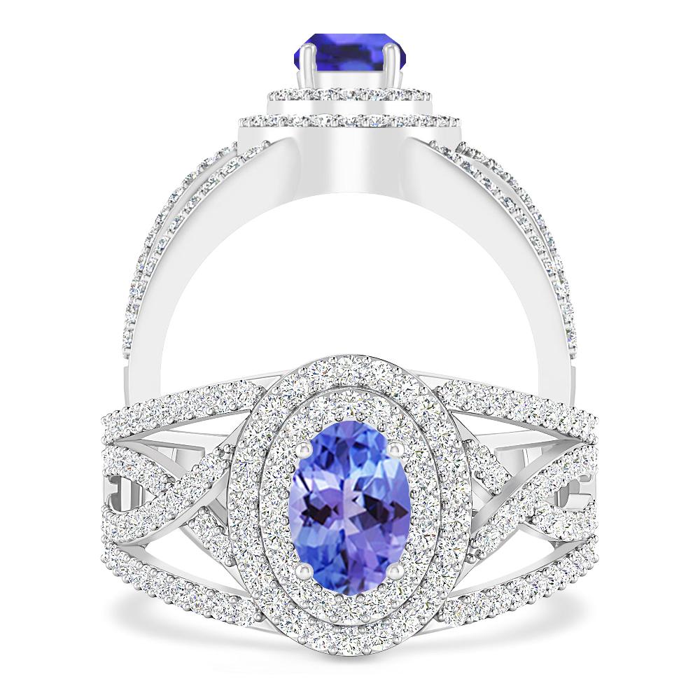 White Gold - Tanzanite