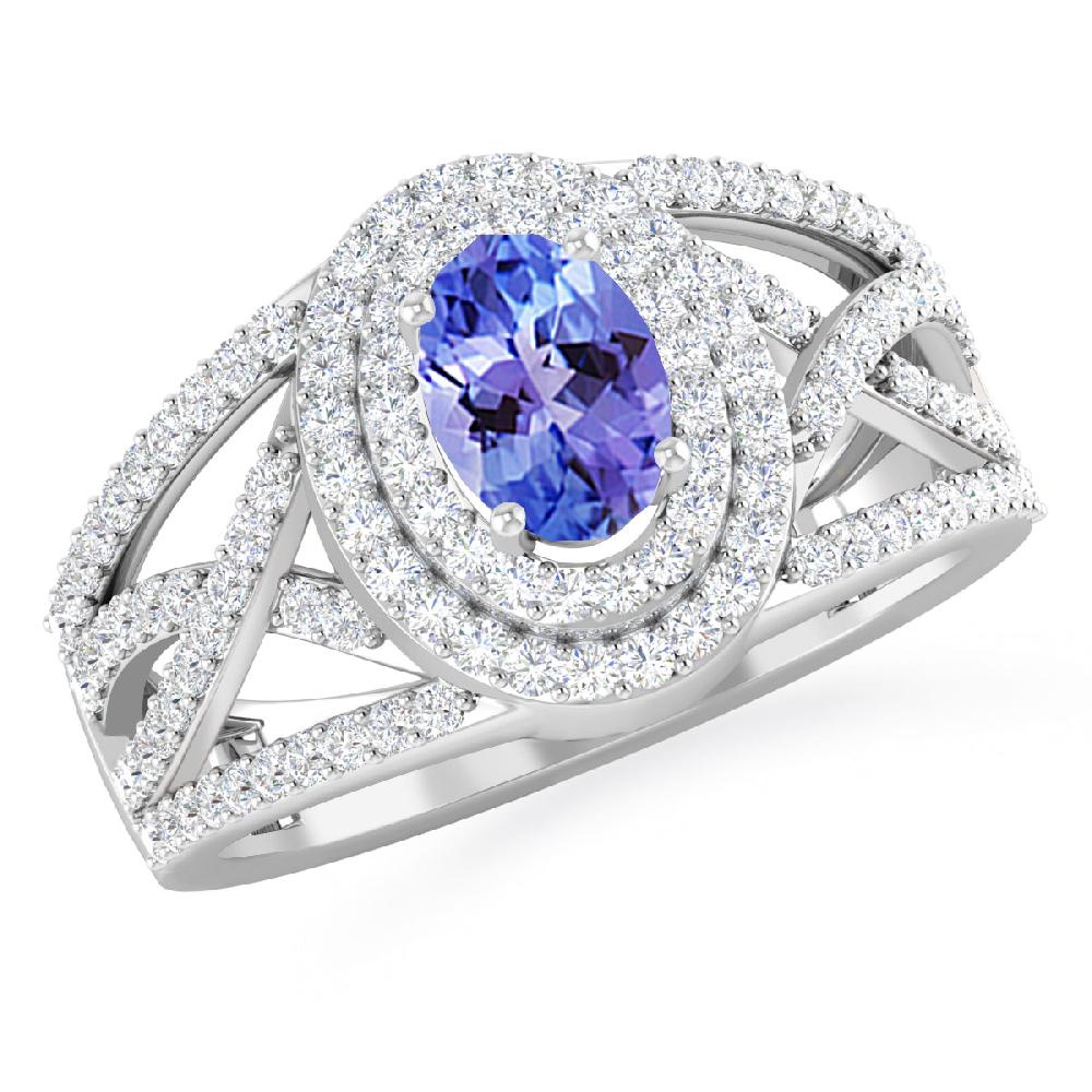 White Gold - Tanzanite