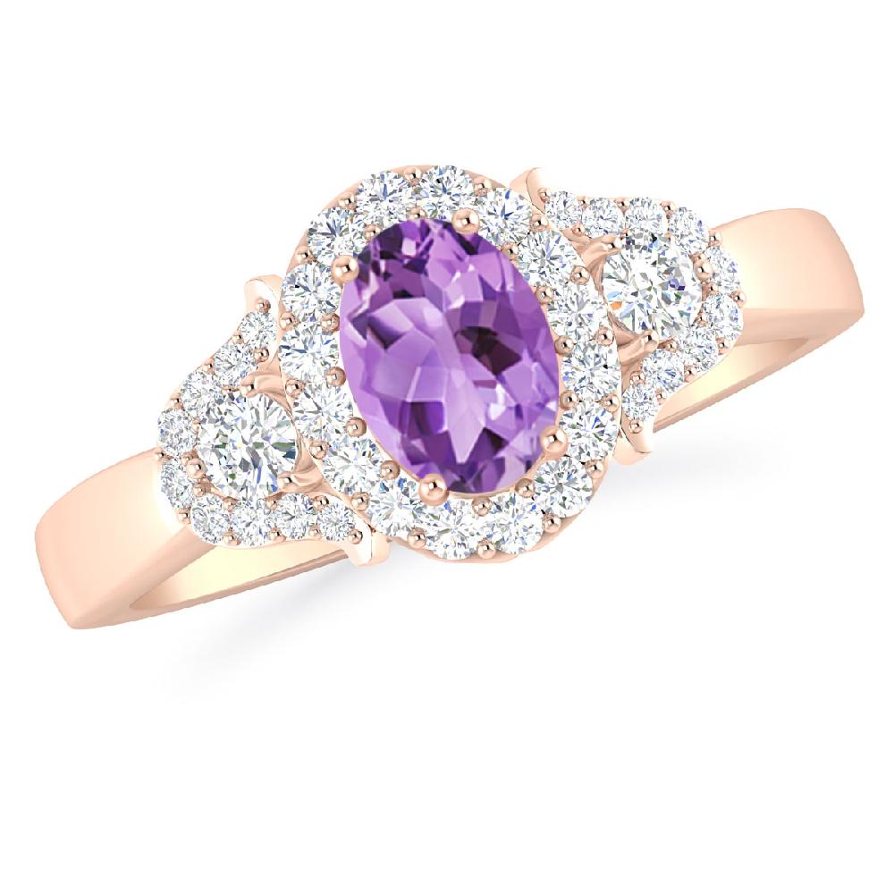 Rose Gold - Amethyst