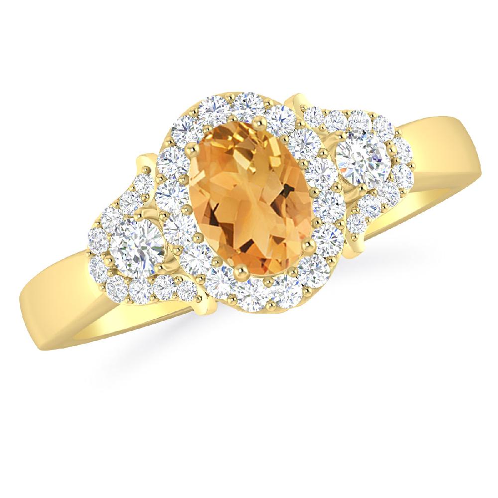 Yellow Gold - Citrine