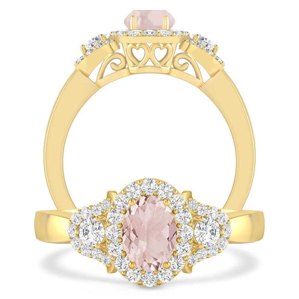 Yellow Gold - Morganite