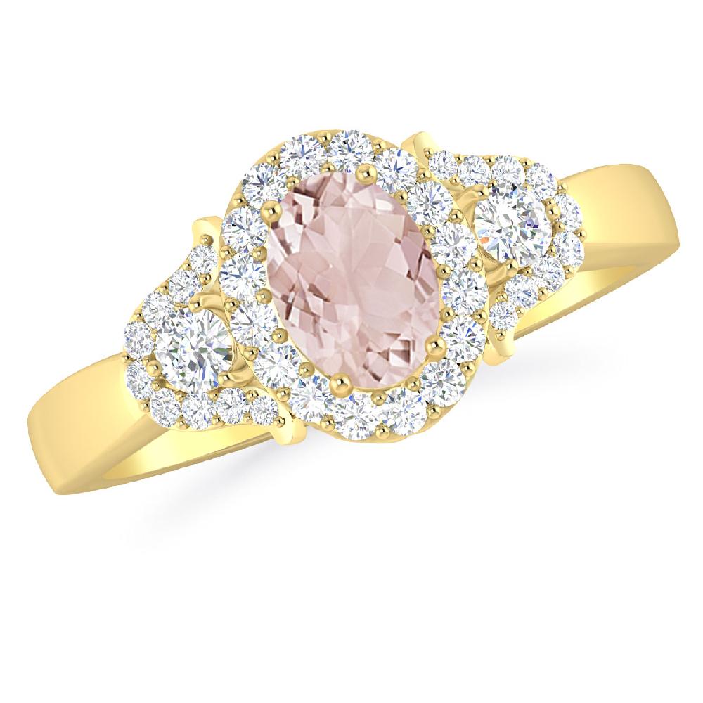 Yellow Gold - Morganite