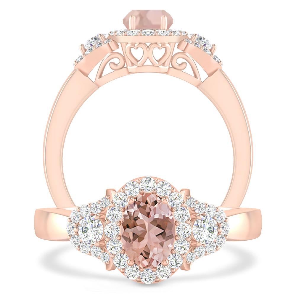 Rose Gold - Morganite