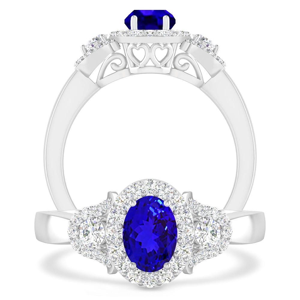 White Gold - Tanzanite