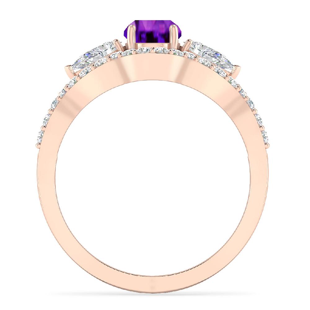 Rose Gold - Amethyst