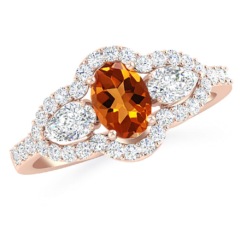 Rose Gold - Citrine