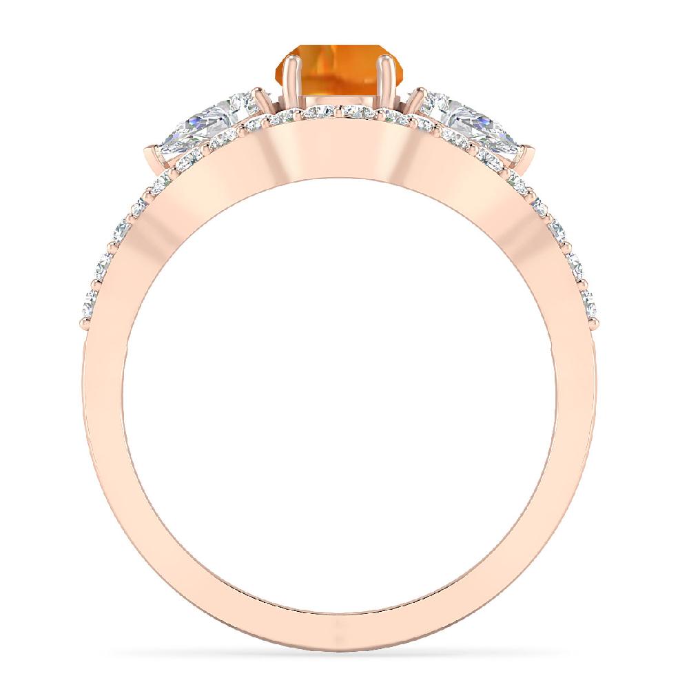 Rose Gold - Citrine