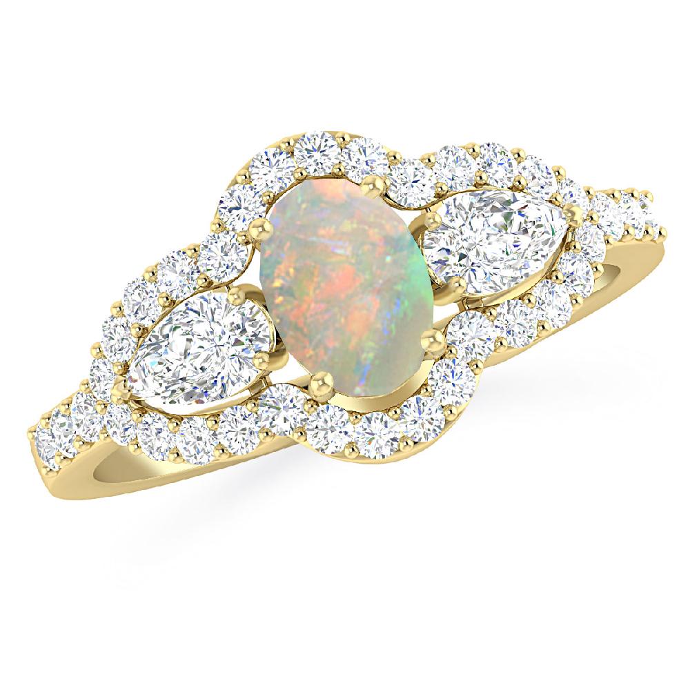 Yellow Gold - Opal