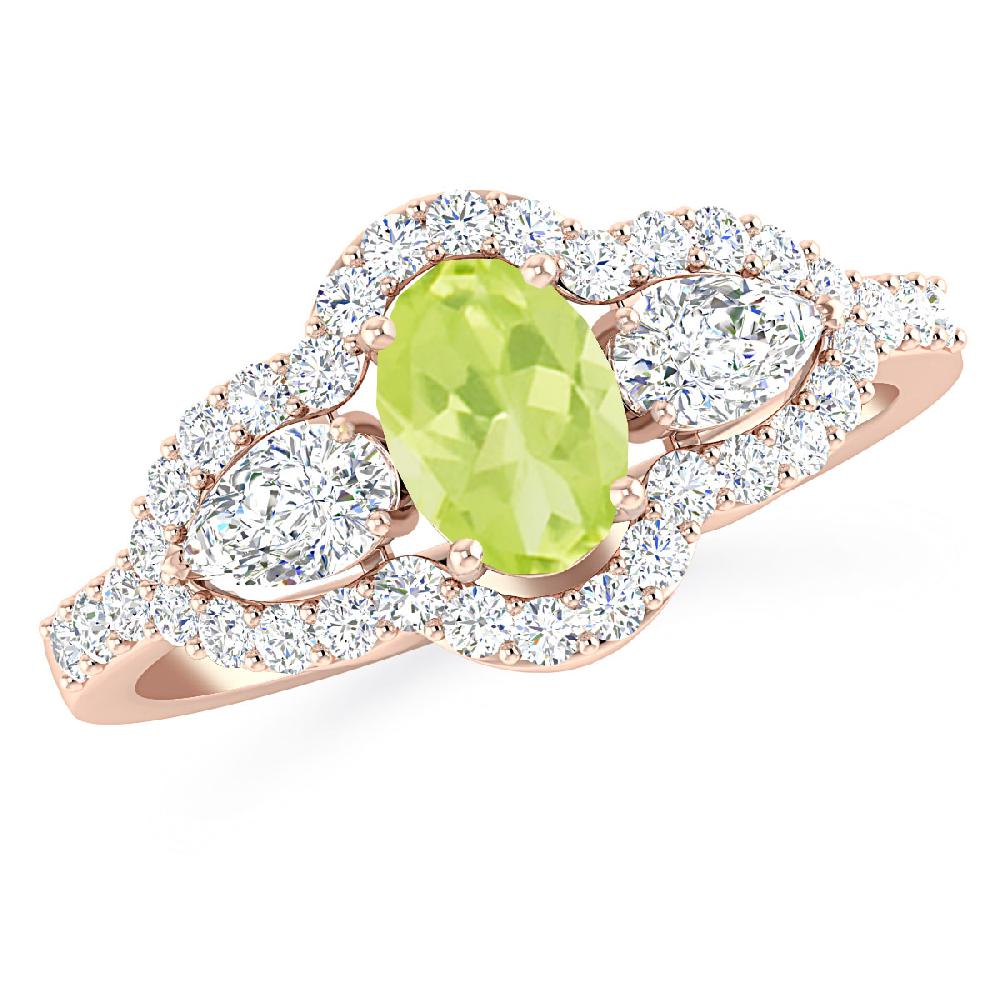 Rose Gold - Peridot