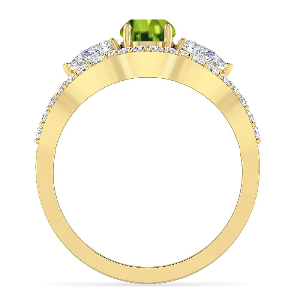 Yellow Gold - Peridot