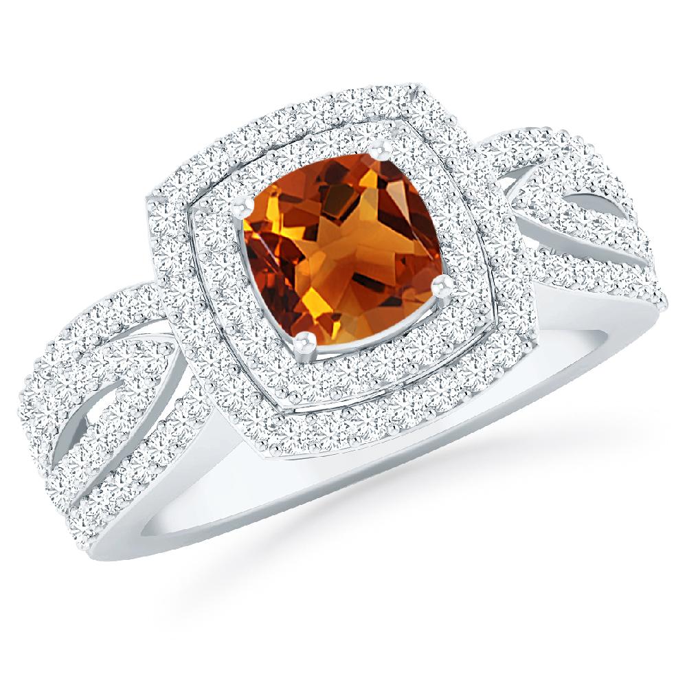 White Gold - Citrine