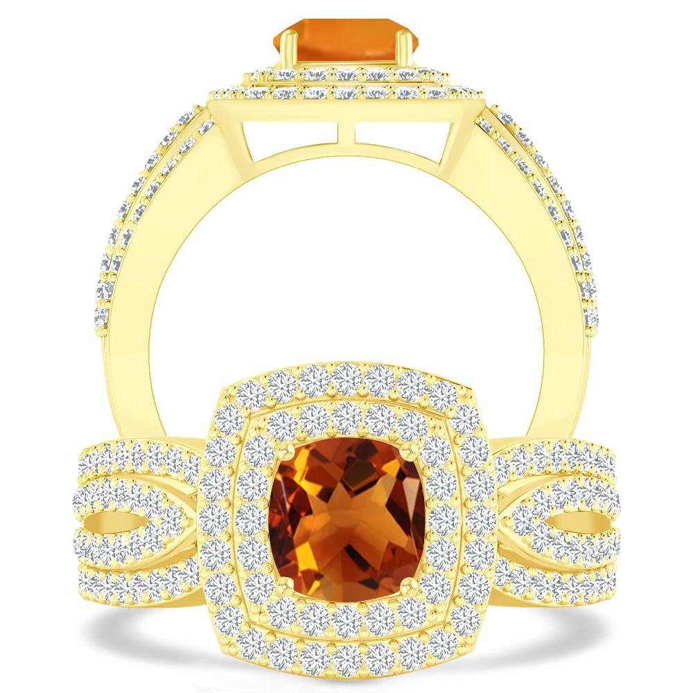 Yellow Gold - Citrine