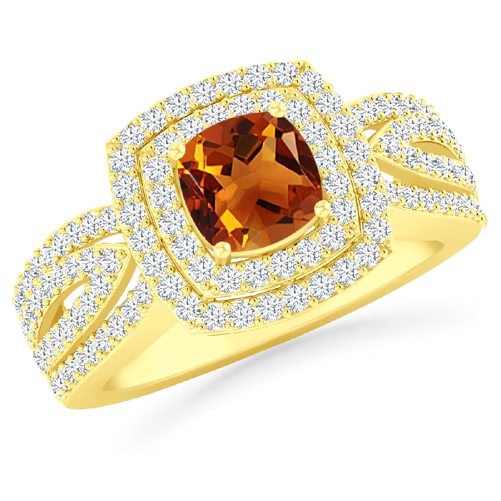 Yellow Gold - Citrine