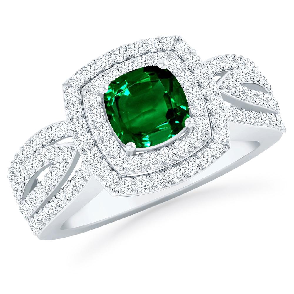 White Gold - Emerald