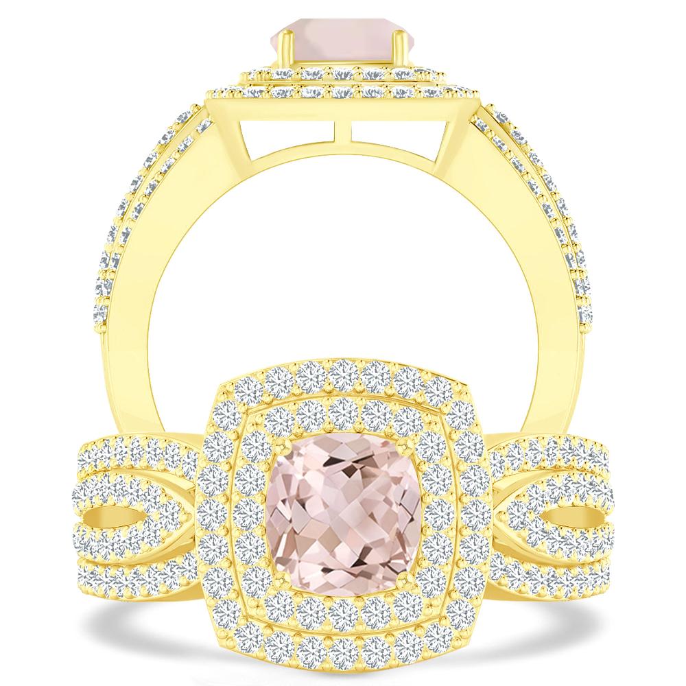 Yellow Gold - Morganite