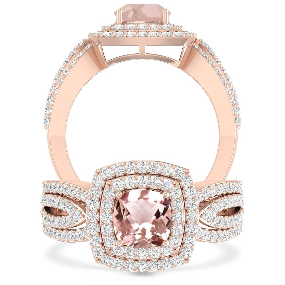 Rose Gold - Morganite