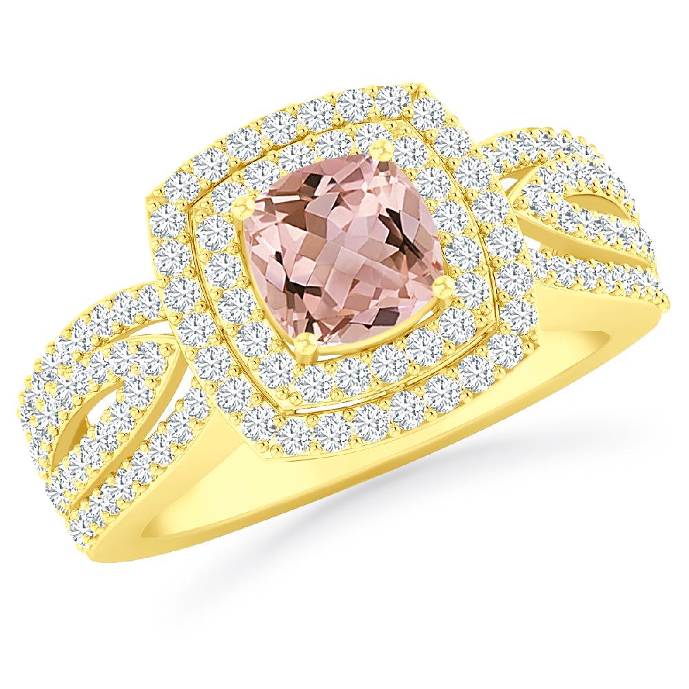 Yellow Gold - Morganite