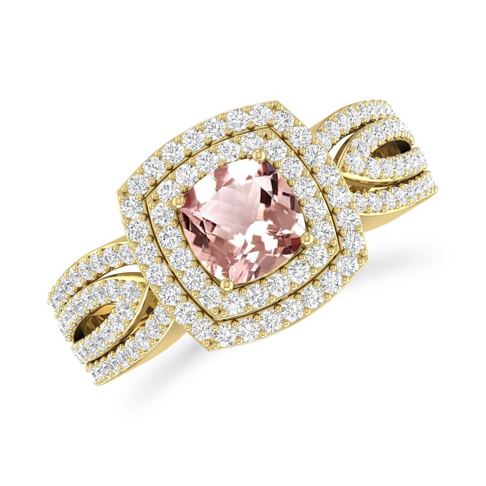 Yellow Gold - Morganite