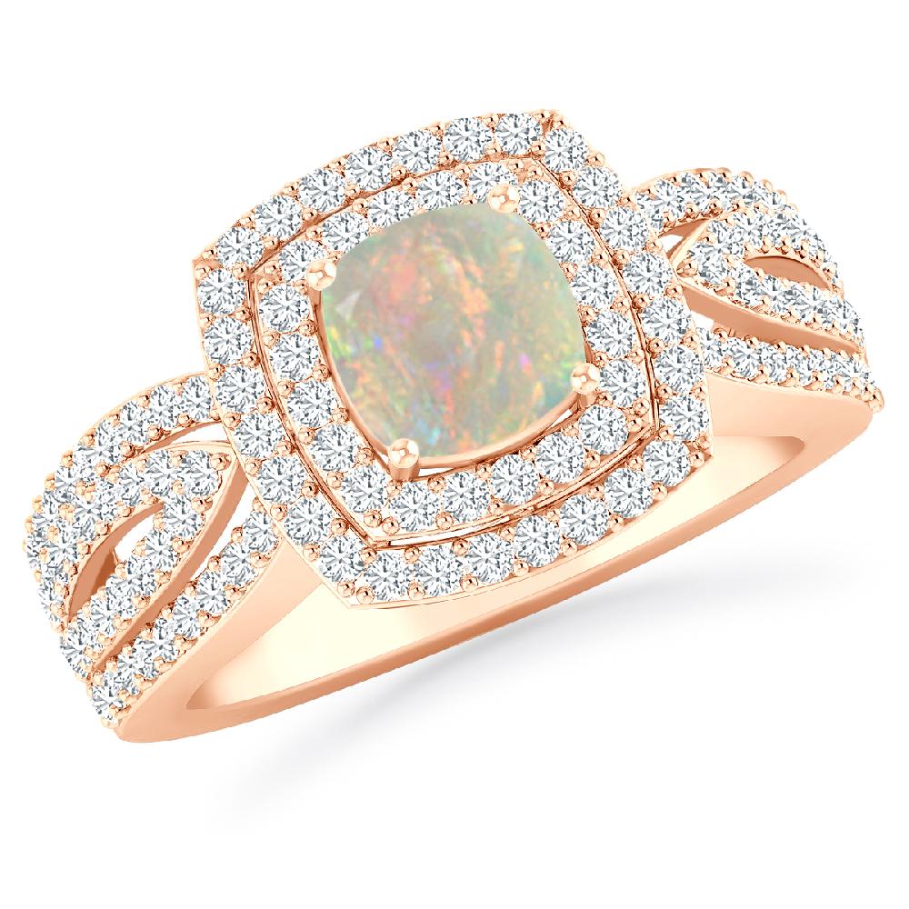 Rose Gold - Opal