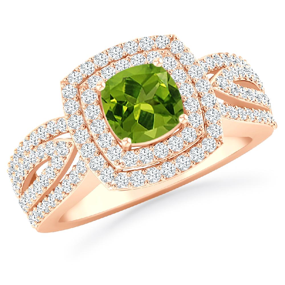 Rose Gold - Peridot