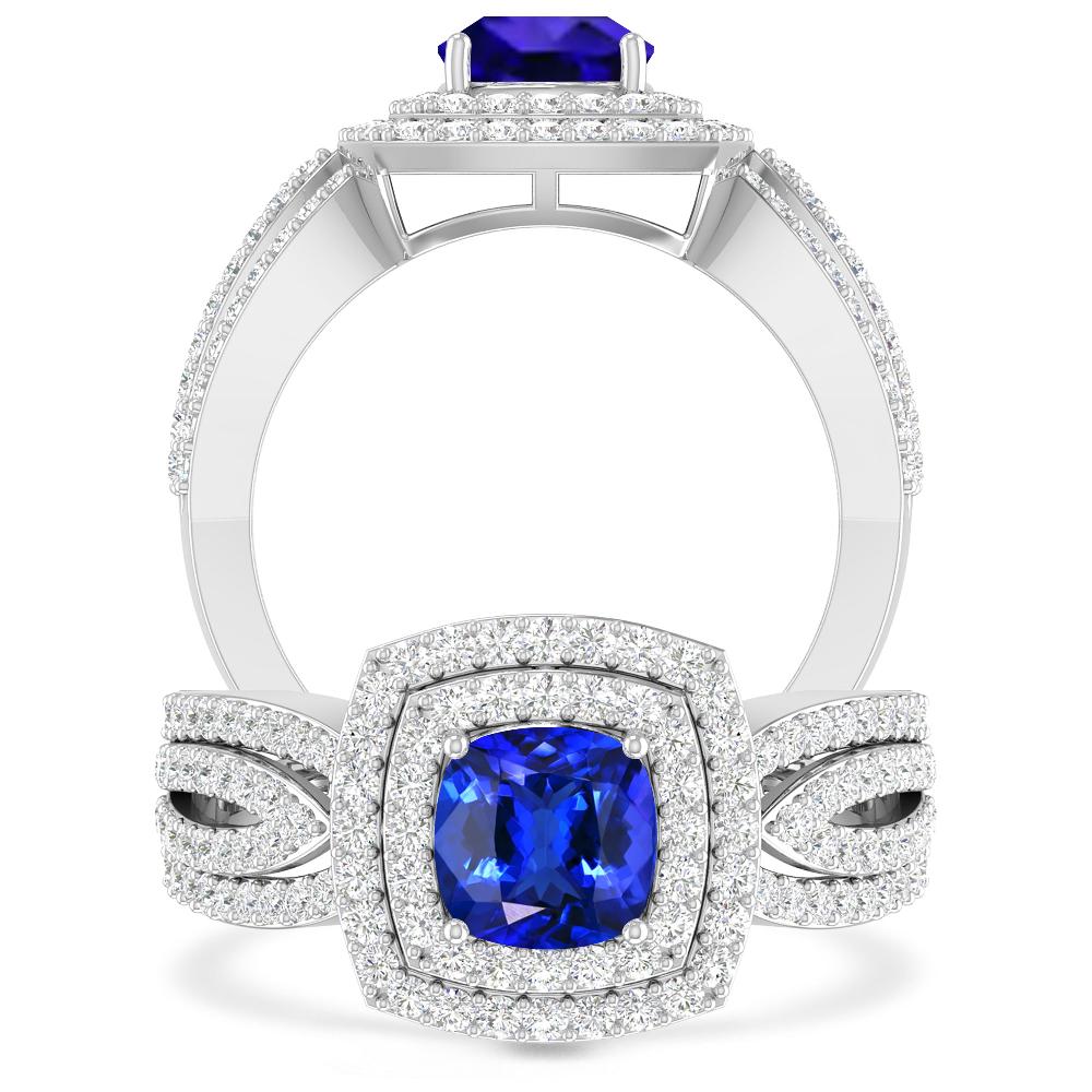 White Gold - Tanzanite