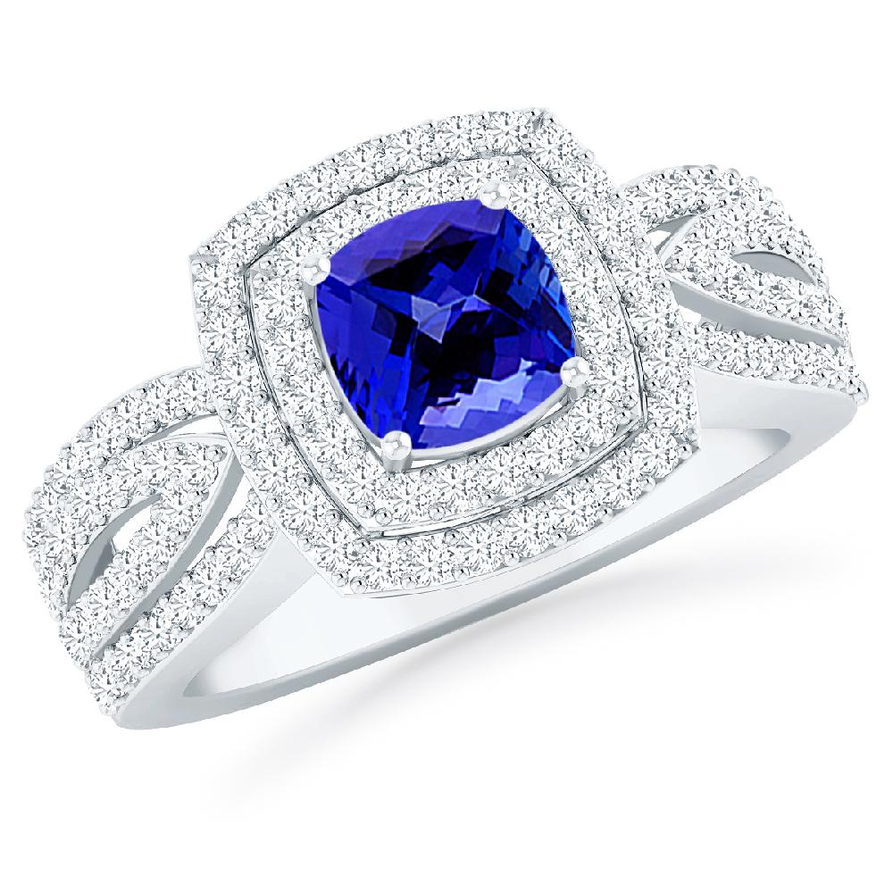 White Gold - Tanzanite