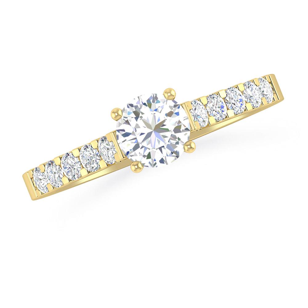 Yellow Gold - Diamond