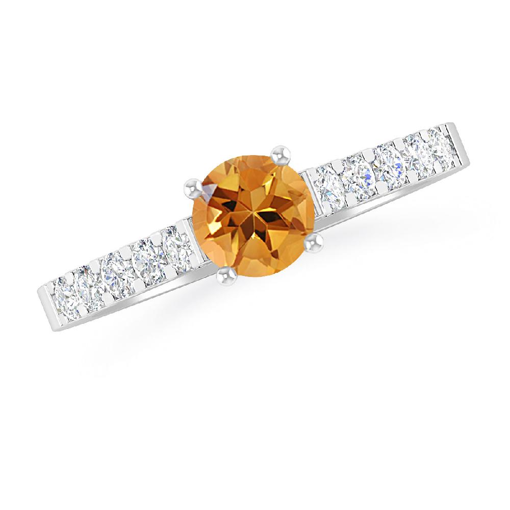 White Gold - Citrine