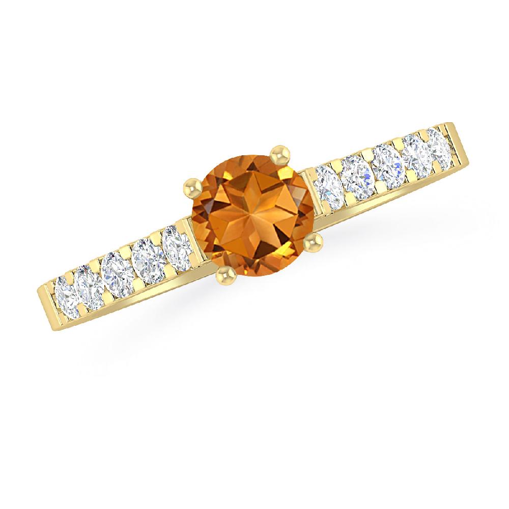 Yellow Gold - Citrine