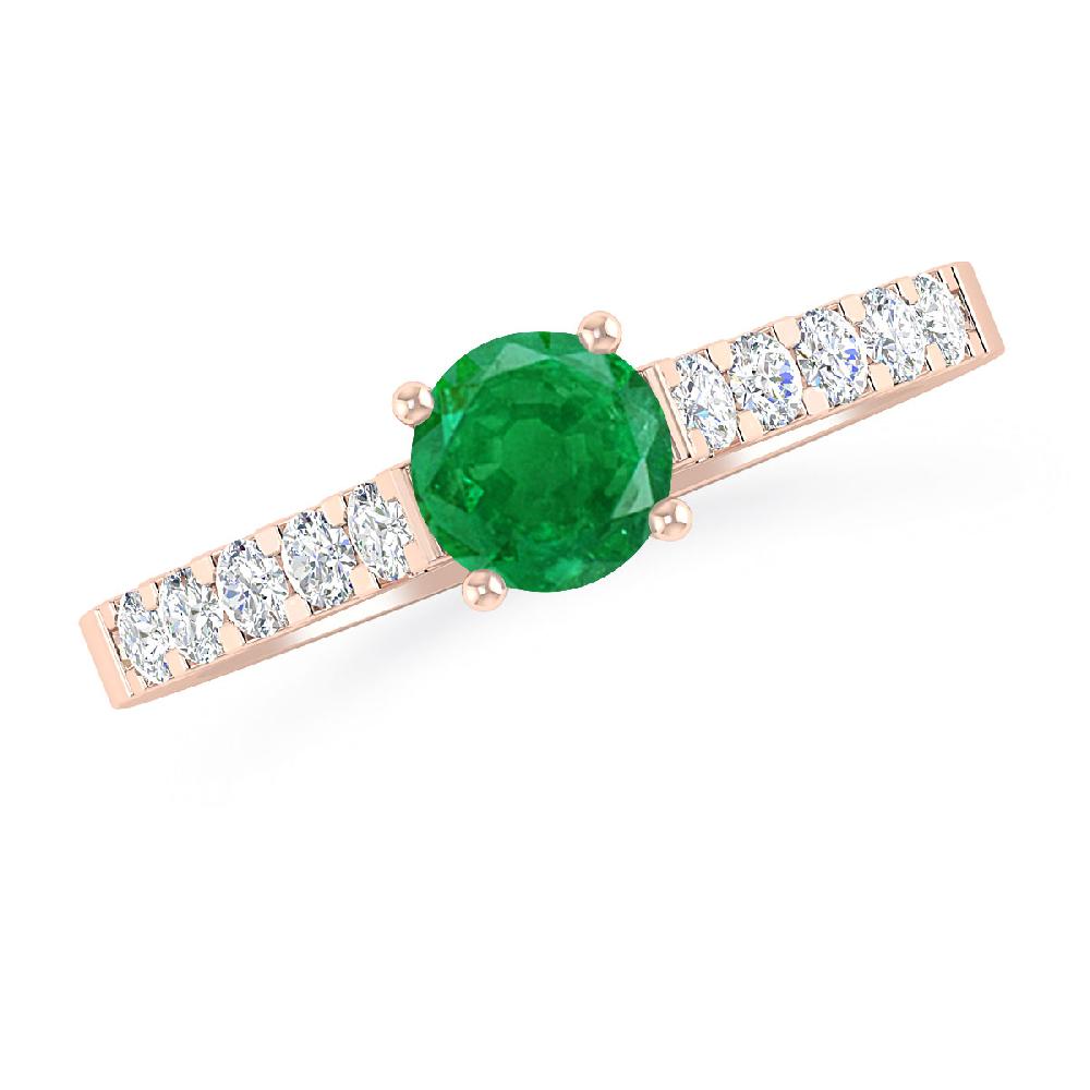 Rose Gold - Emerald