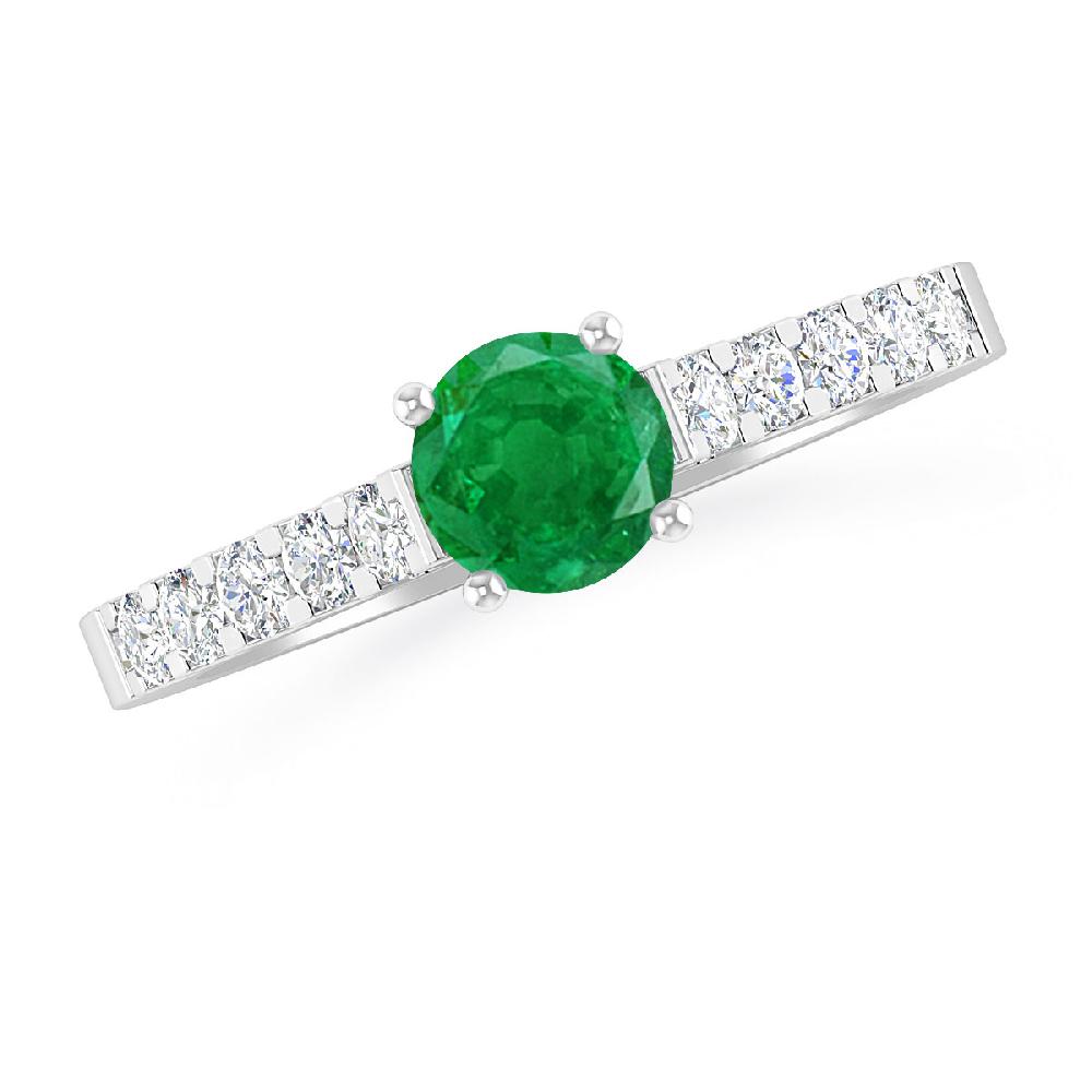 White Gold - Emerald