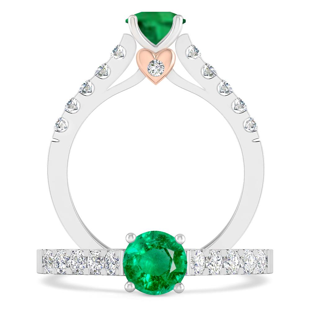 White Gold - Emerald