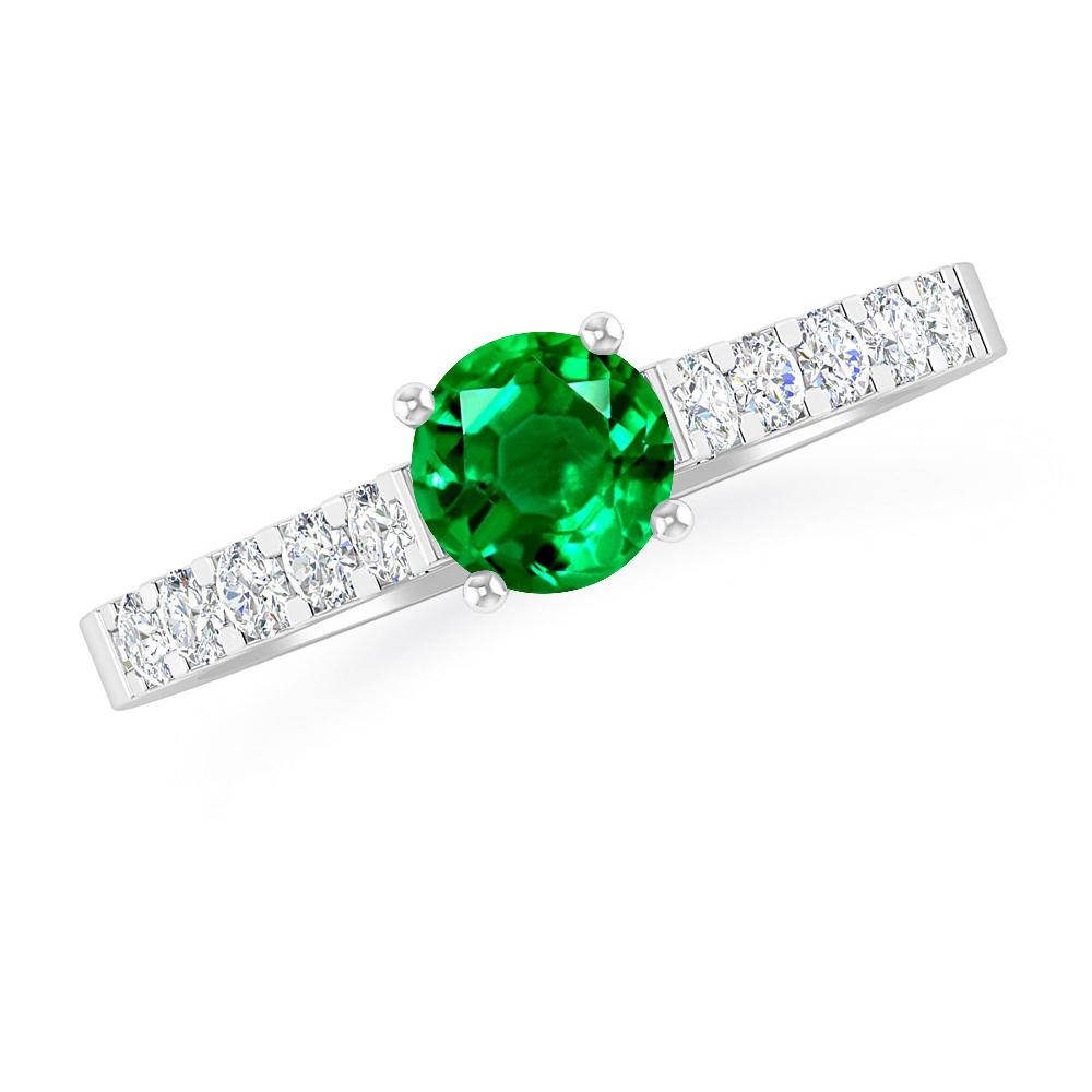 White Gold - Emerald