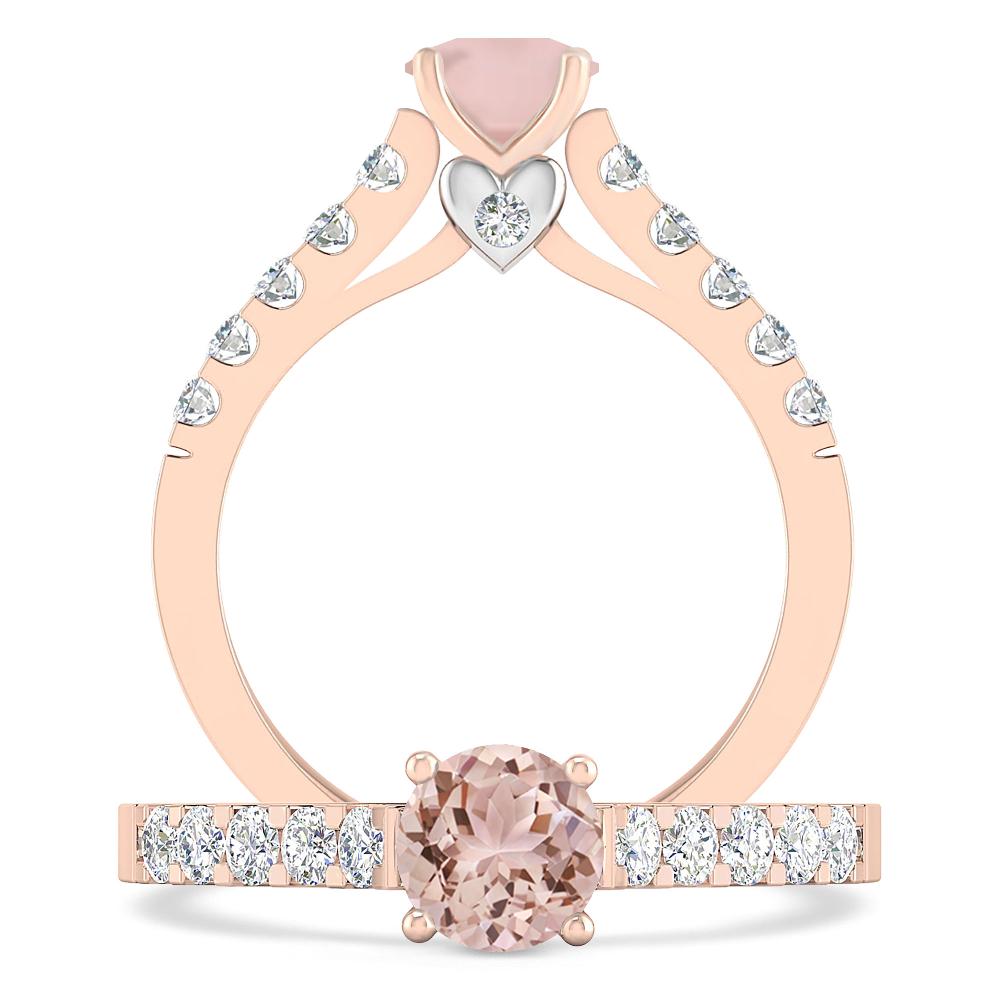 Rose Gold - Morganite