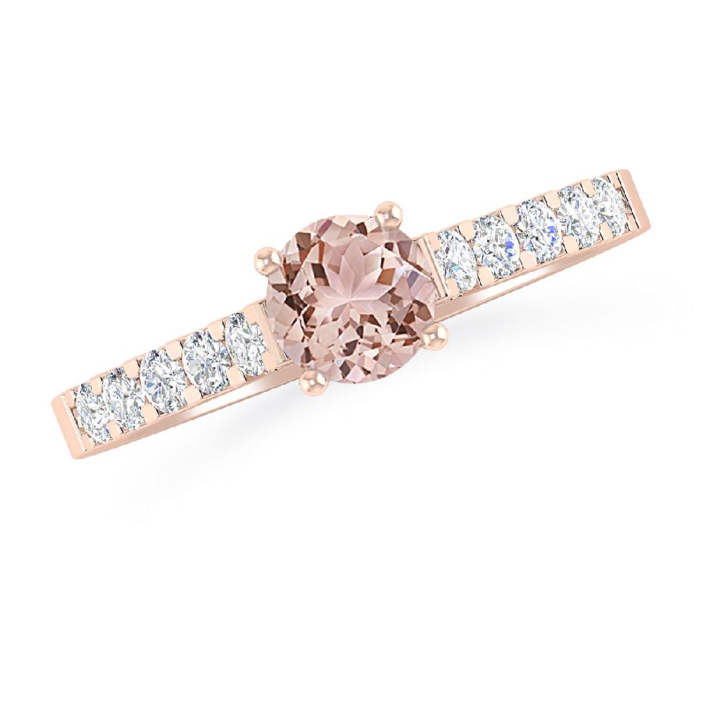 Rose Gold - Morganite