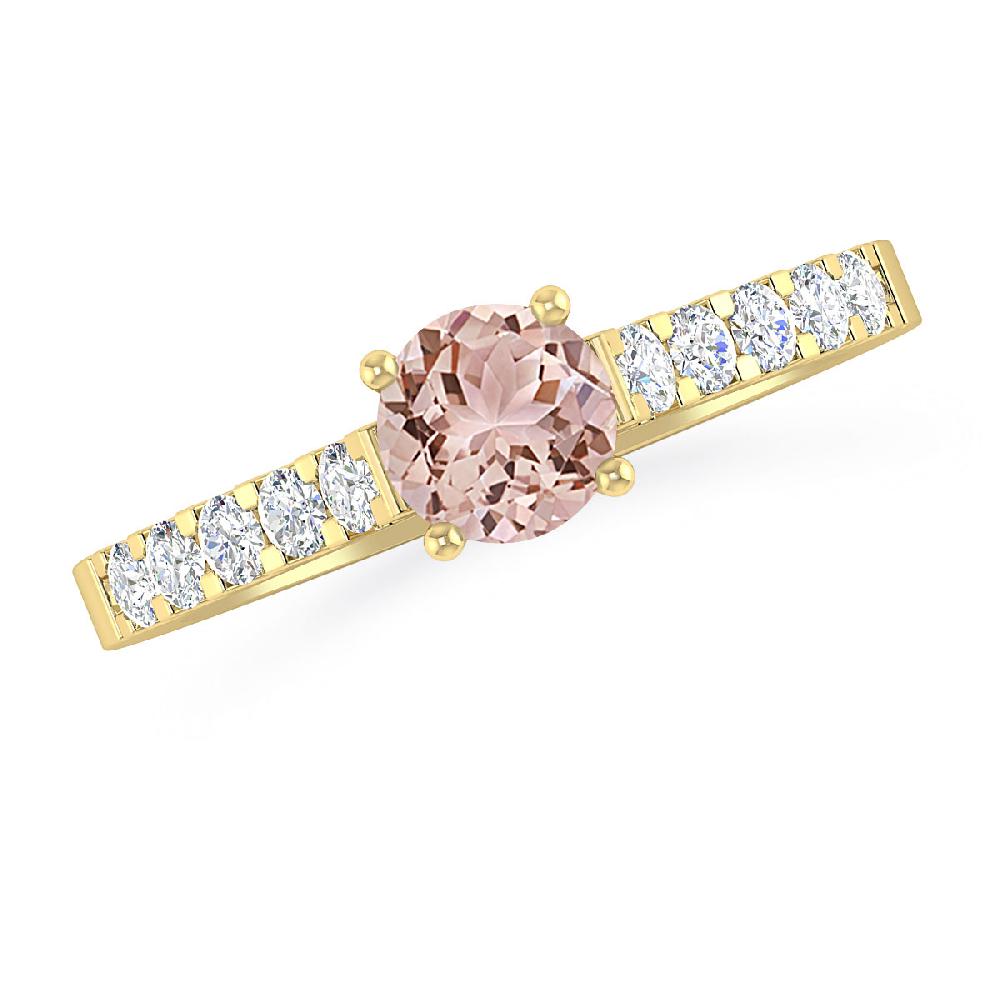 Yellow Gold - Morganite