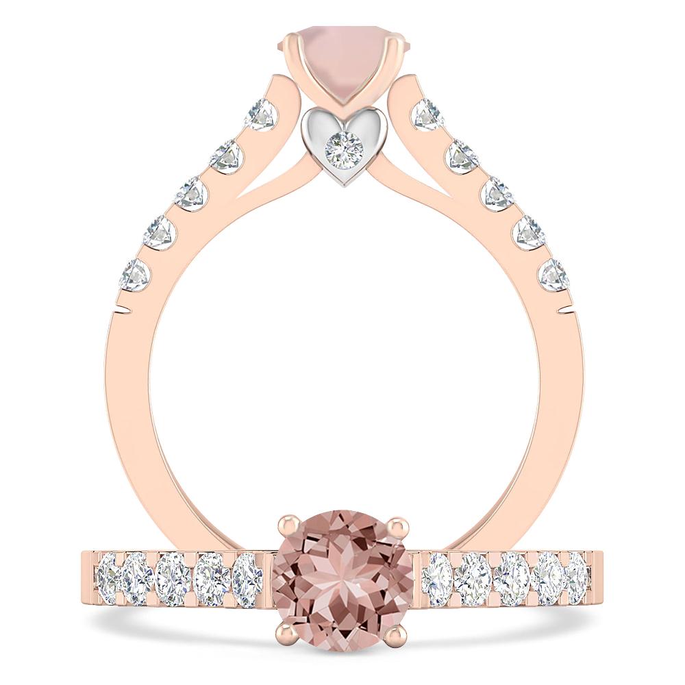 Rose Gold - Morganite