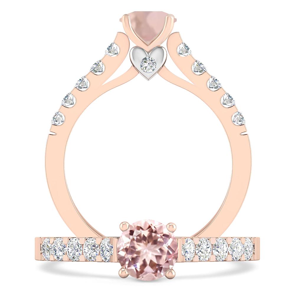 Rose Gold - Morganite