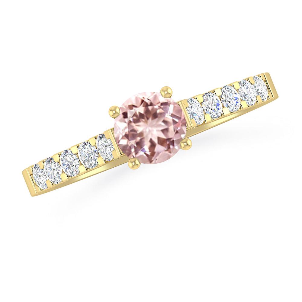 Yellow Gold - Morganite