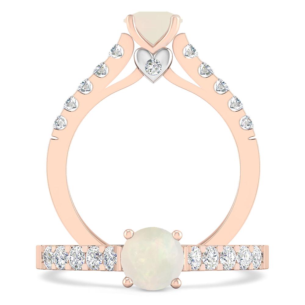 Rose Gold - Opal