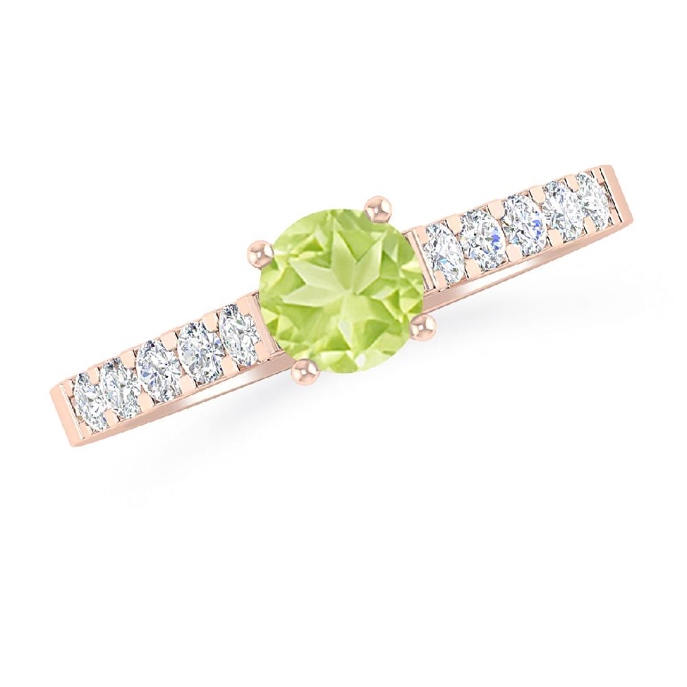 Rose Gold - Peridot