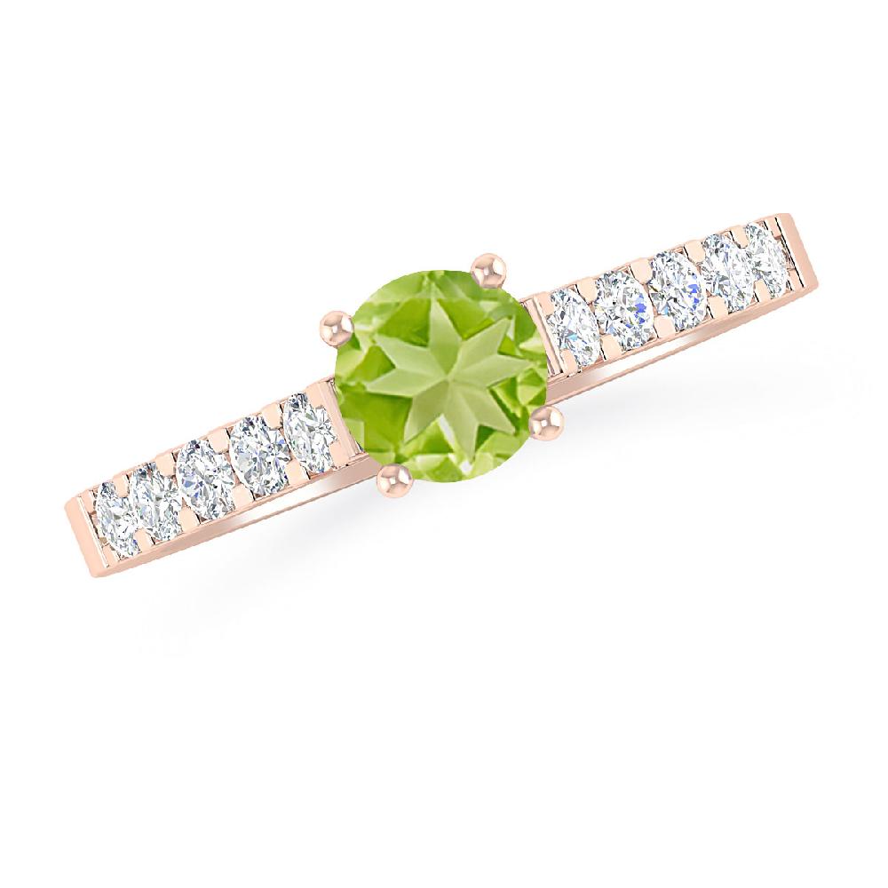 Rose Gold - Peridot