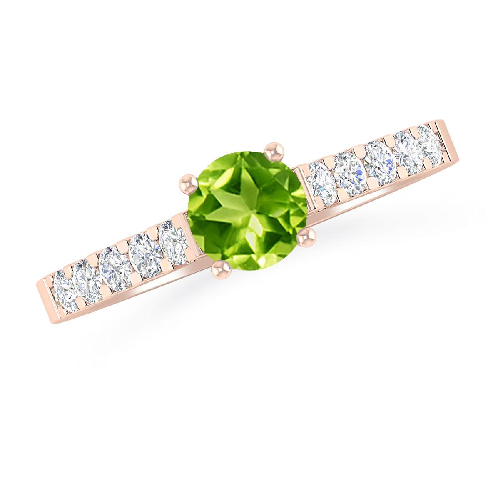 Rose Gold - Peridot