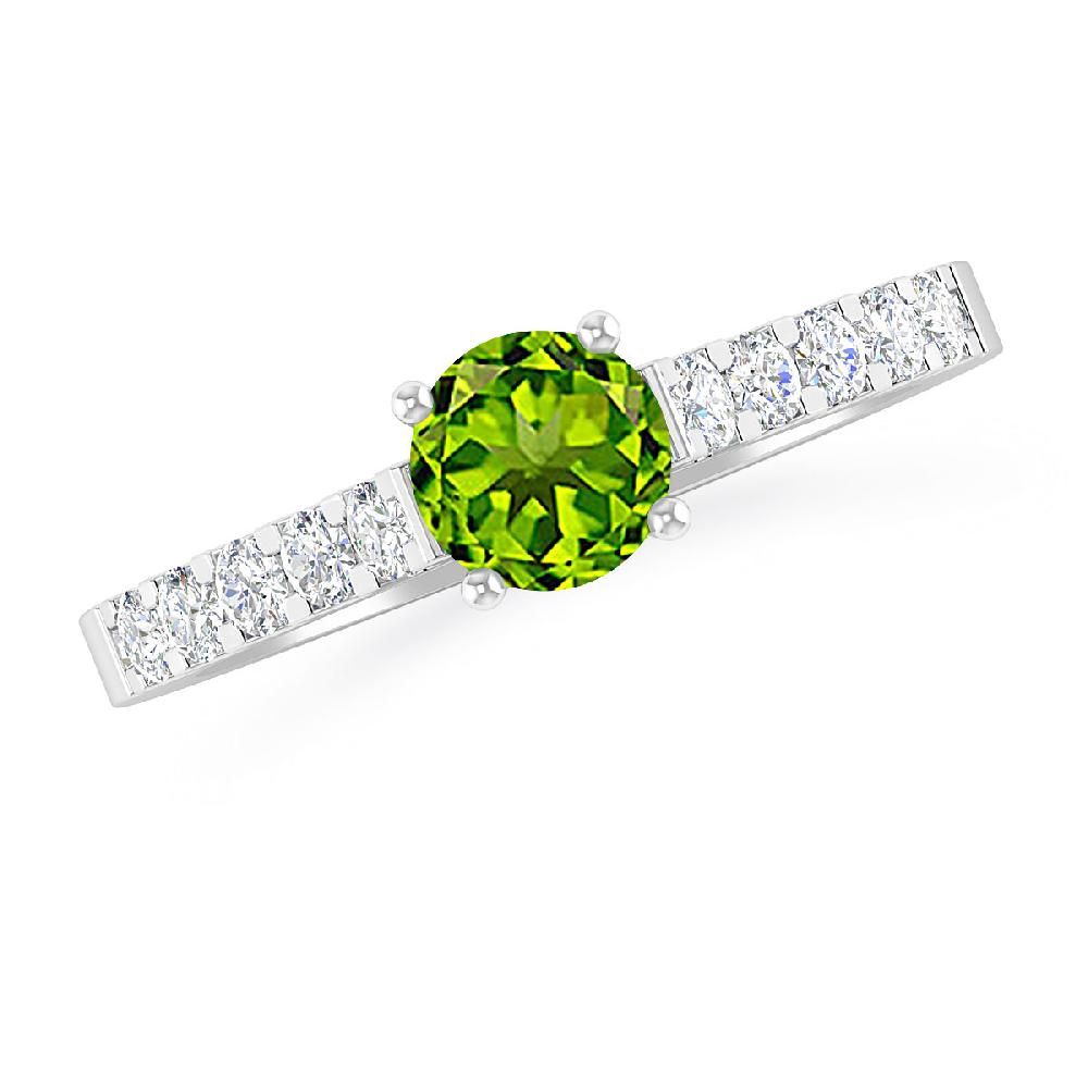 White Gold - Peridot