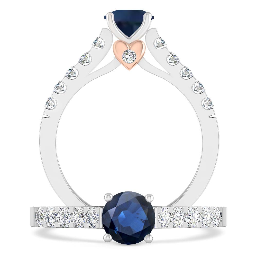 White Gold - Sapphire