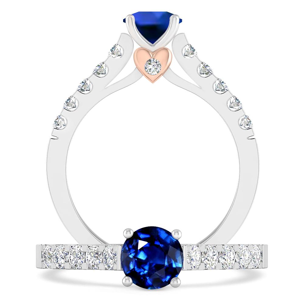 White Gold - Sapphire