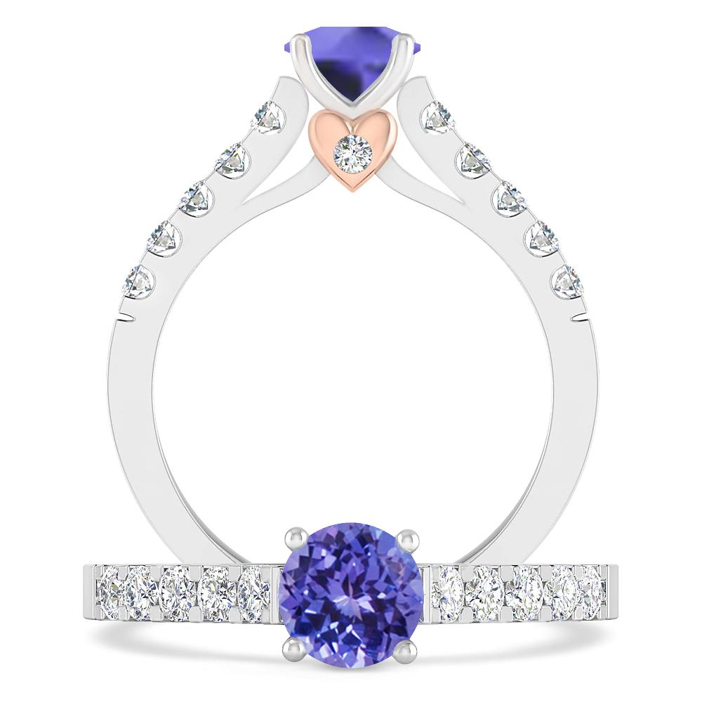 White Gold - Tanzanite