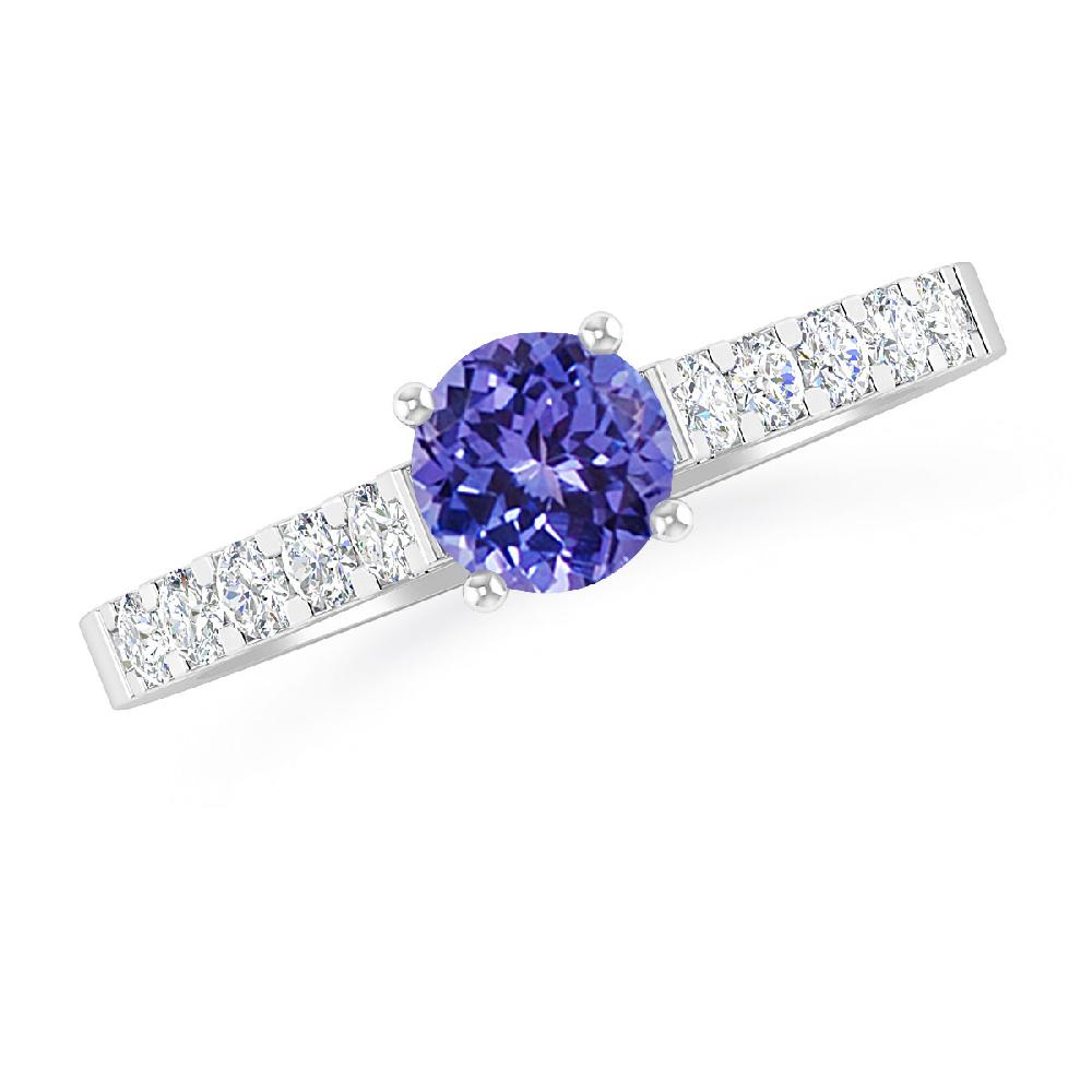 White Gold - Tanzanite