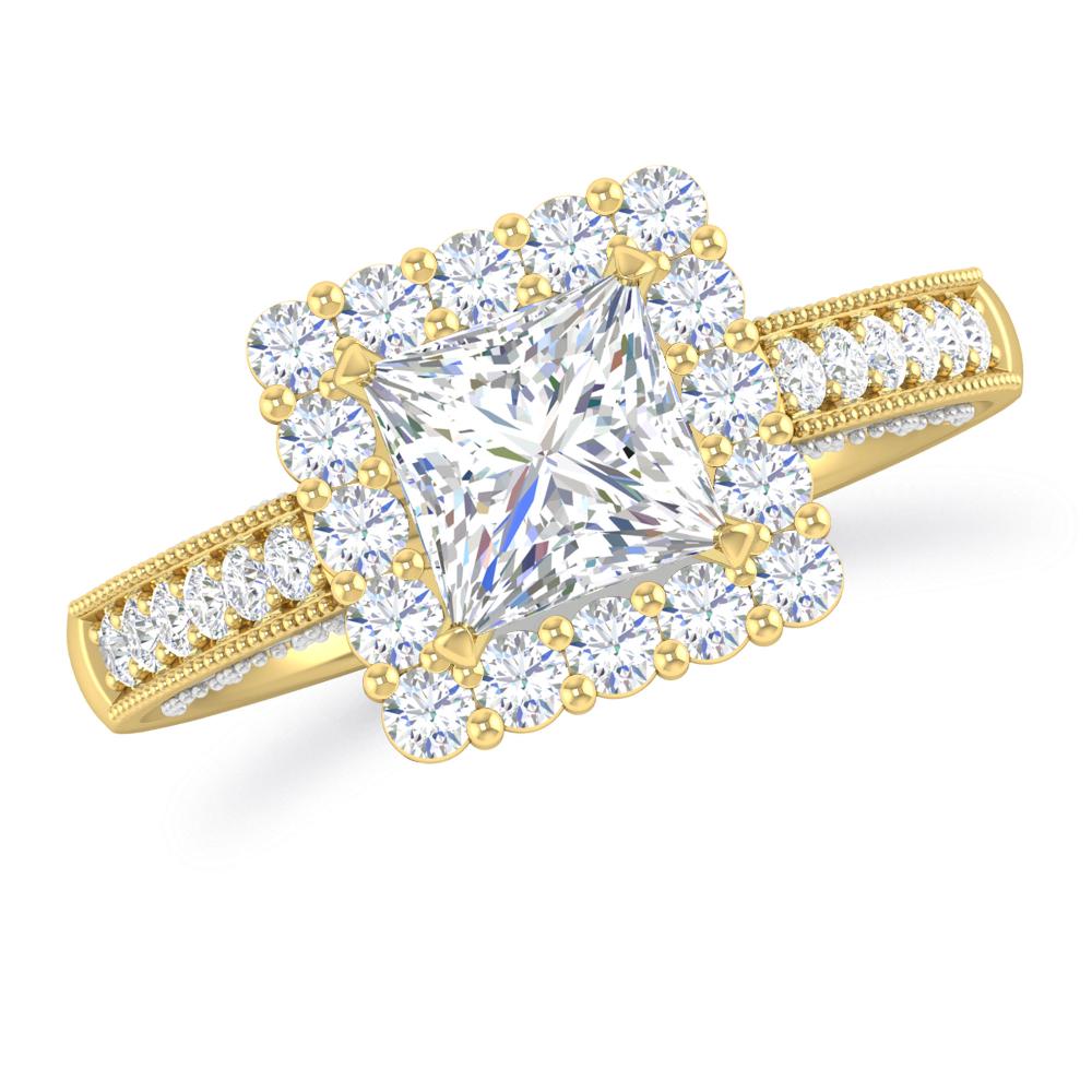 Yellow Gold/White Gold - Diamond